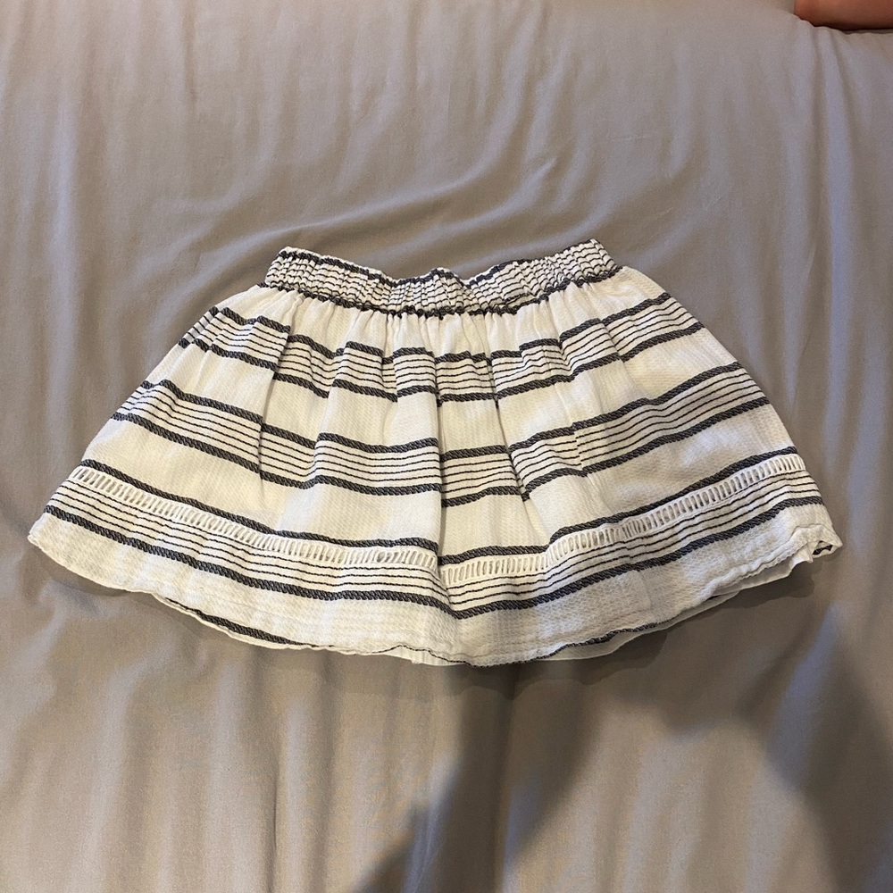 Striped Fit and Flare Mini